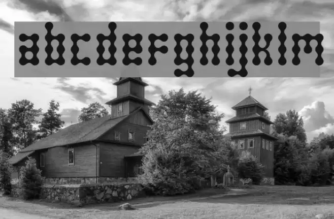 Skeletor Stance Font examples