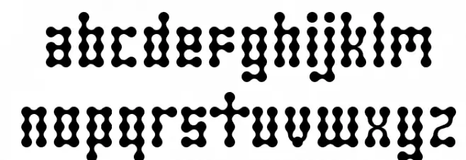 Skeletor Stance Font LOWERCASE