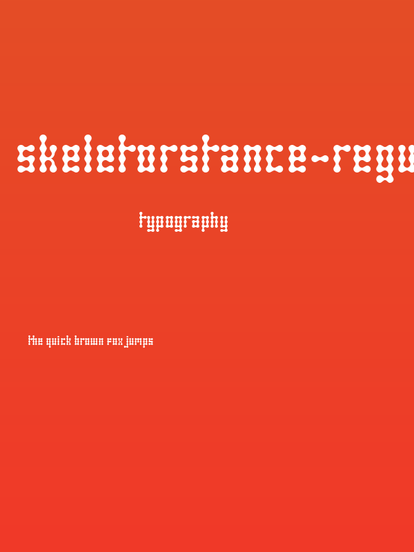 SkeletorStance-Regular Poster