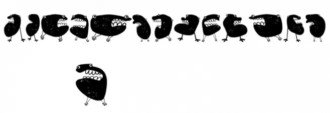 Skepping Regular フォント その他の文字