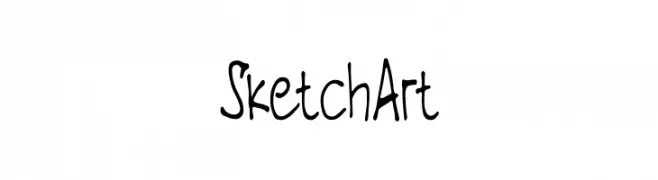 Sketch Art  Fuentes Gratis Descargar