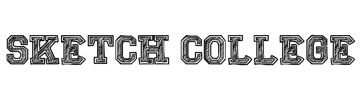 Sketch College  Descarca Fonturi Gratis