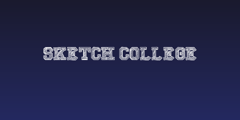 Sketch College Social Header