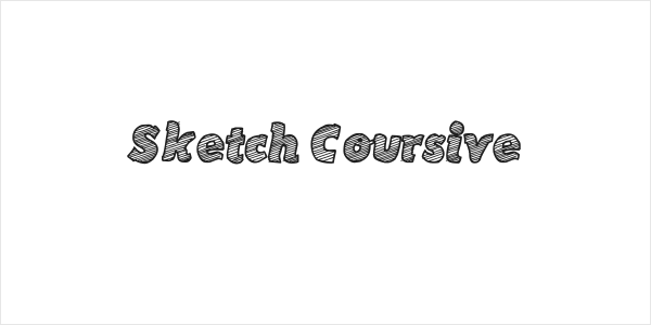 Sketch Coursive Logo