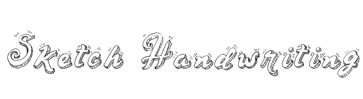 Share more than 76 handwritten sketch font super hot  seveneduvn