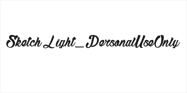 Sketch Light_PersonalUseOnly Logo