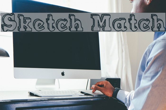 Sketch Match Font examples