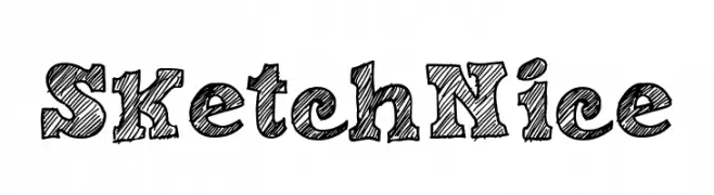 Sketch Nice  Descarca Fonturi Gratis