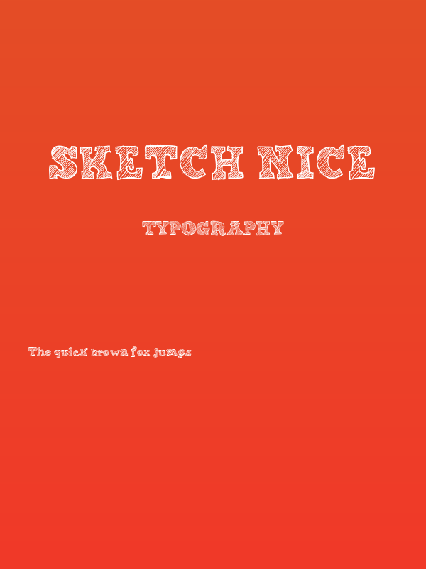 Sketch Nice Poster