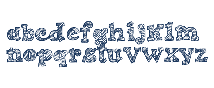 Sketch Nice Lowercase
