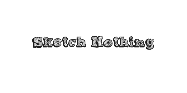 Sketch Nothing Logo