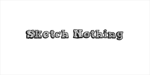 Sketch Nothing Logo