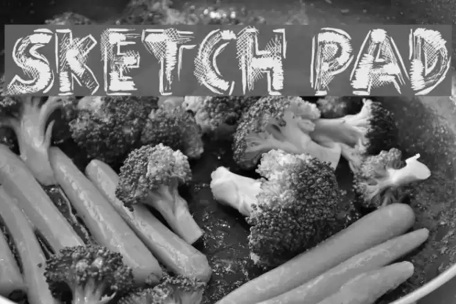 Sketch Pad Font examples