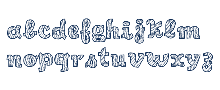 Sketch Script Cool Lowercase