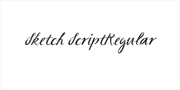 Sketch ScriptRegular Logo