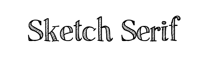 Sketch Serif  नि: शुल्क फ़ॉन्ट्स डाउनलोड