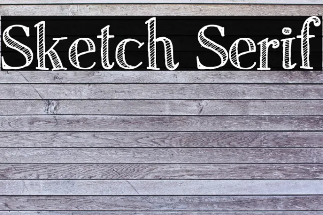 Sketch Serif Example 2