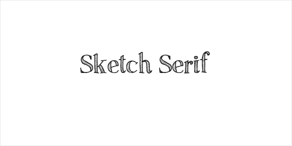 Sketch Serif Logo