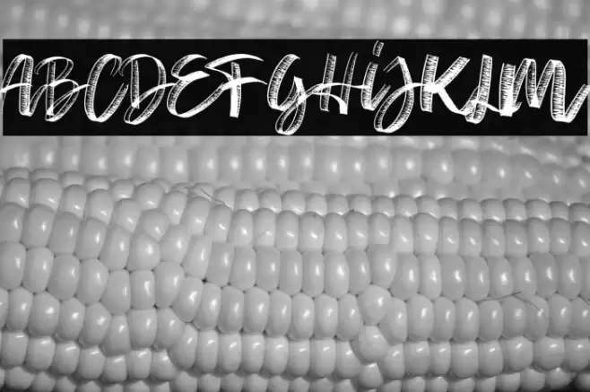 Sketch Time Regular Font examples