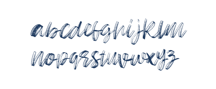 Sketch Time Regular Lowercase