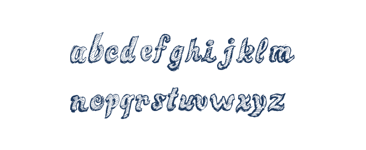 Sketch Toska Lowercase