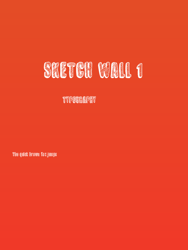 Sketch Wall 1 Poster