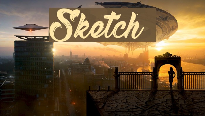 Sketch Font examples