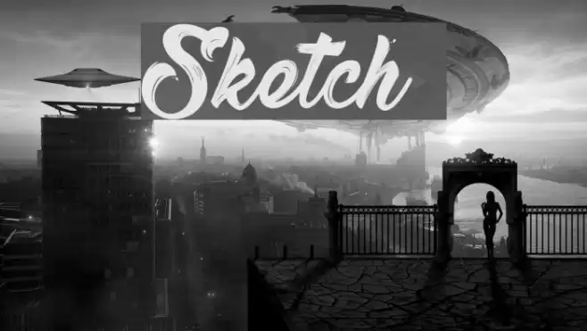 Sketch  Font examples