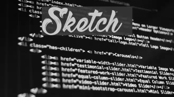 Sketch  Font examples