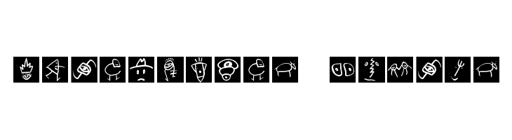SketchBats invers  font caratteri gratis