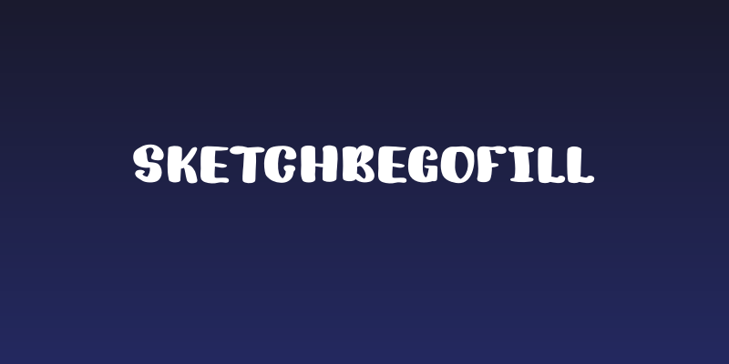 SketchBegoFill Social Header