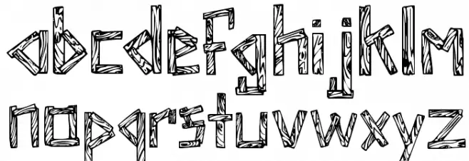 SketchBoards 字体 小写