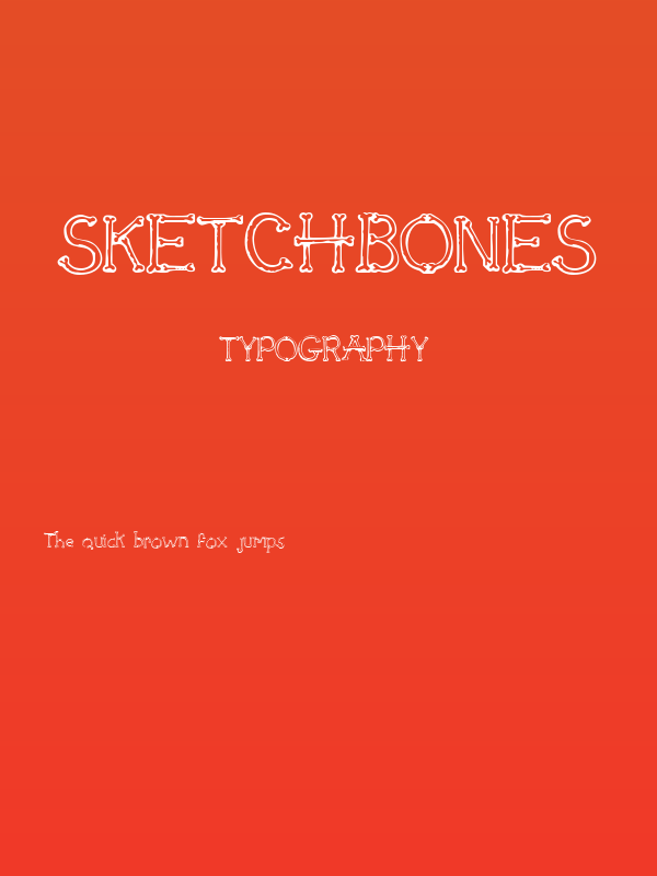 SketchBones Poster