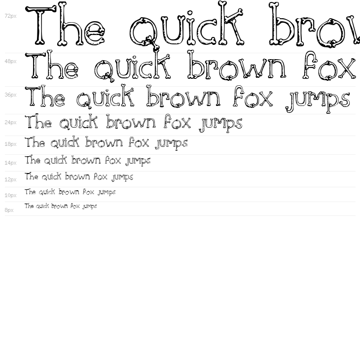 SketchBones Waterfall