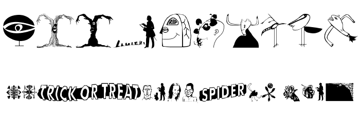 SketchBookOne Font OTHER CHARS