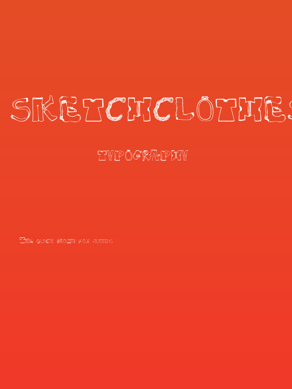 SketchClothes Poster