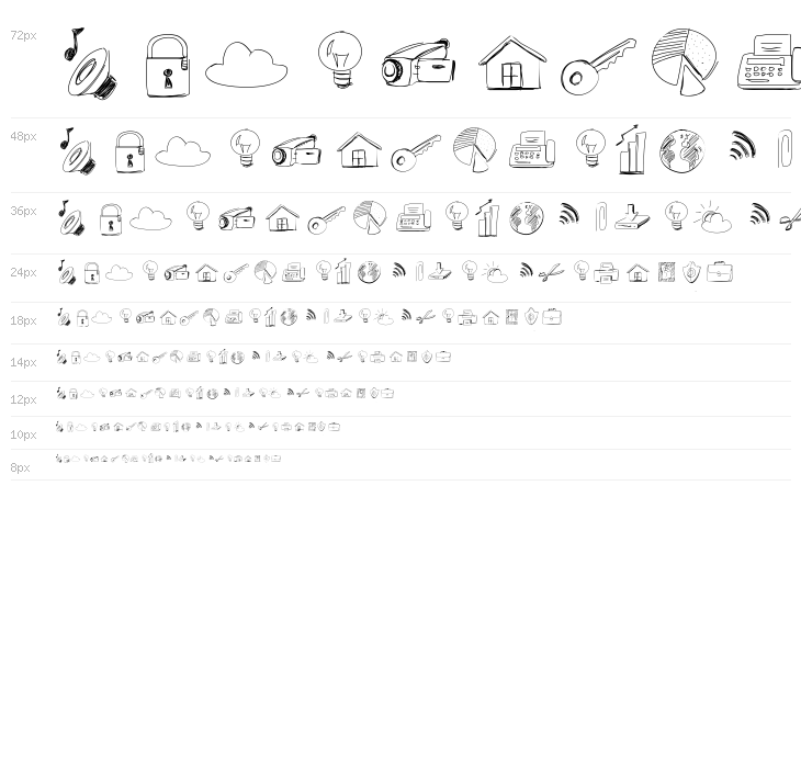 SketchIcons Waterfall