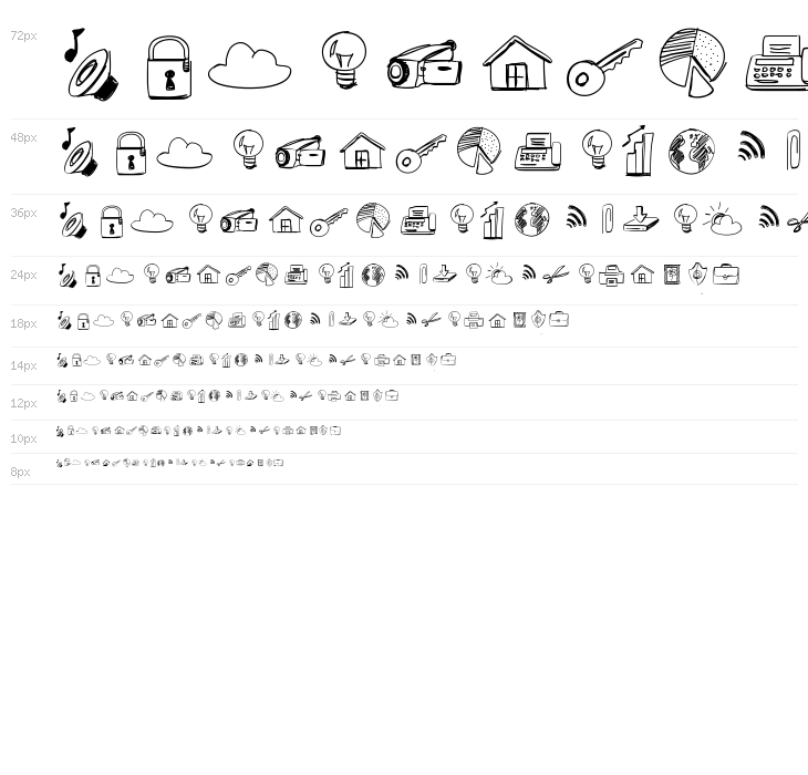 SketchIconsbold Waterfall