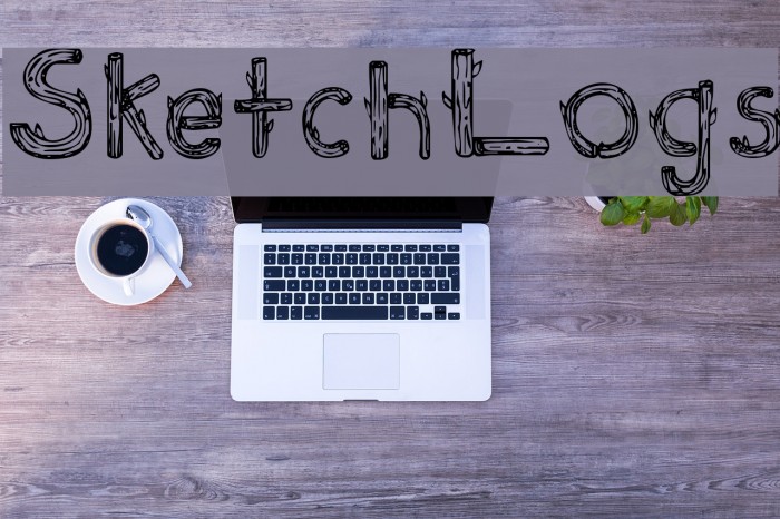 SketchLogs Font examples
