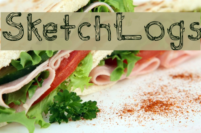 SketchLogs Font examples