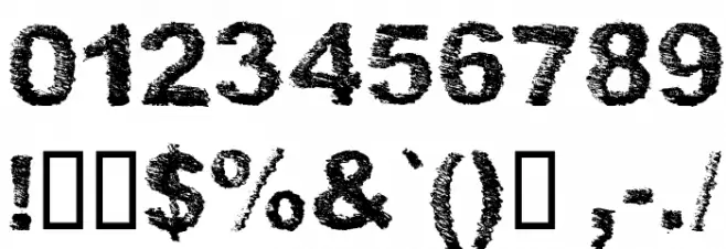 SketchMe Regular Font OTHER CHARS