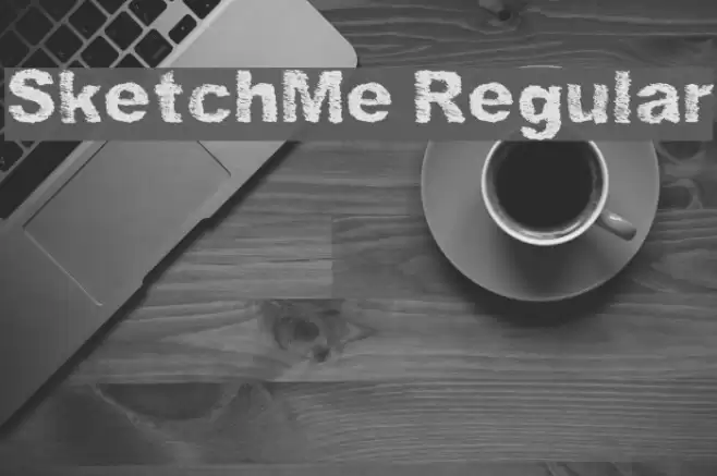 SketchMe Regular Font examples