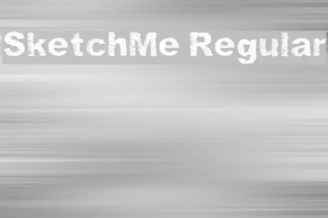 SketchMe Regular Font examples