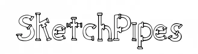 SketchPipes  font caratteri gratis