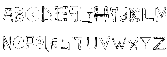 SketchTools Font LOWERCASE