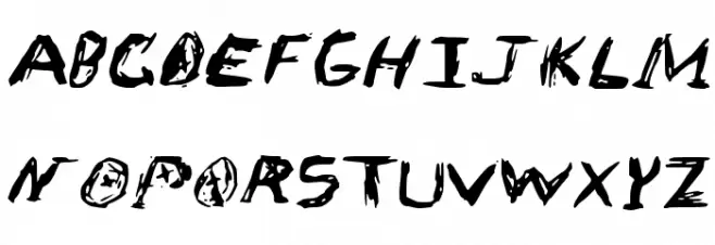Sketch_Scoring_Font خط أحرف كبيرة