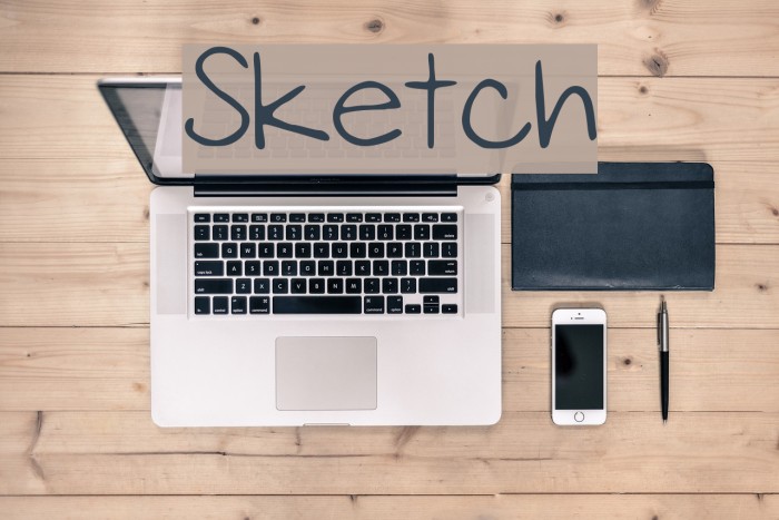 Sketch Font examples