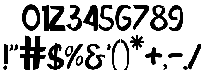 Sketcha Font OTHER CHARS