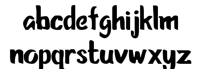 Sketcha Font LOWERCASE