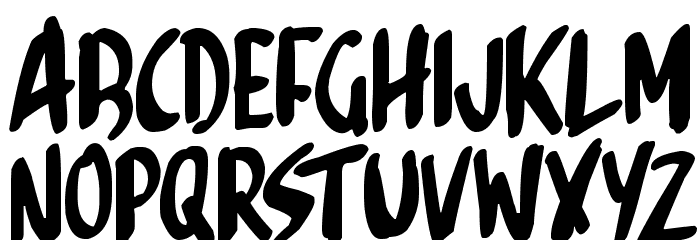 Sketchalot Font LOWERCASE